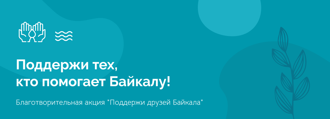 Даже рубль в день - это много, когда нас много. Стартовала акция в поддержку иркутских экозащитников озера Байкал