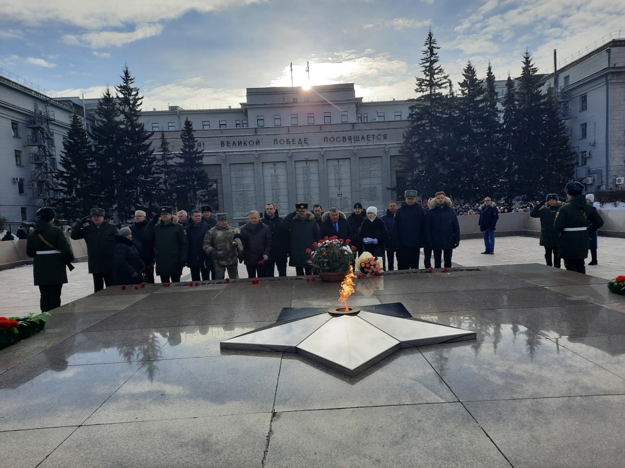 В День Героев Отечества молодёжь Иркутской области отдала дань уважения солдатам