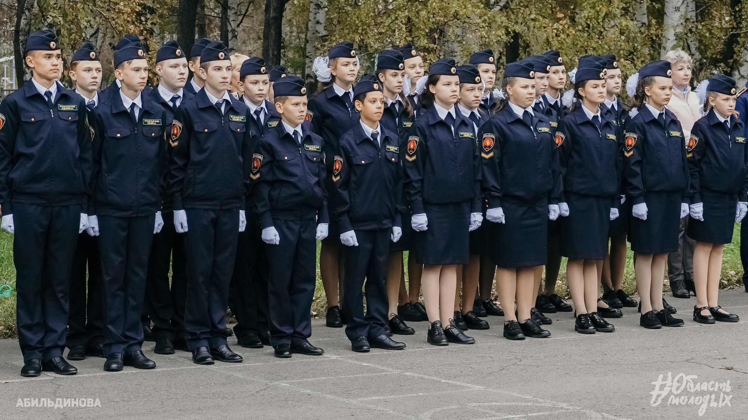 В МБОУ «СОШ № 39» г. Ангарска прошло торжественное мероприятие в честь посвящения в кадеты и курсанты учащихся профильных классов