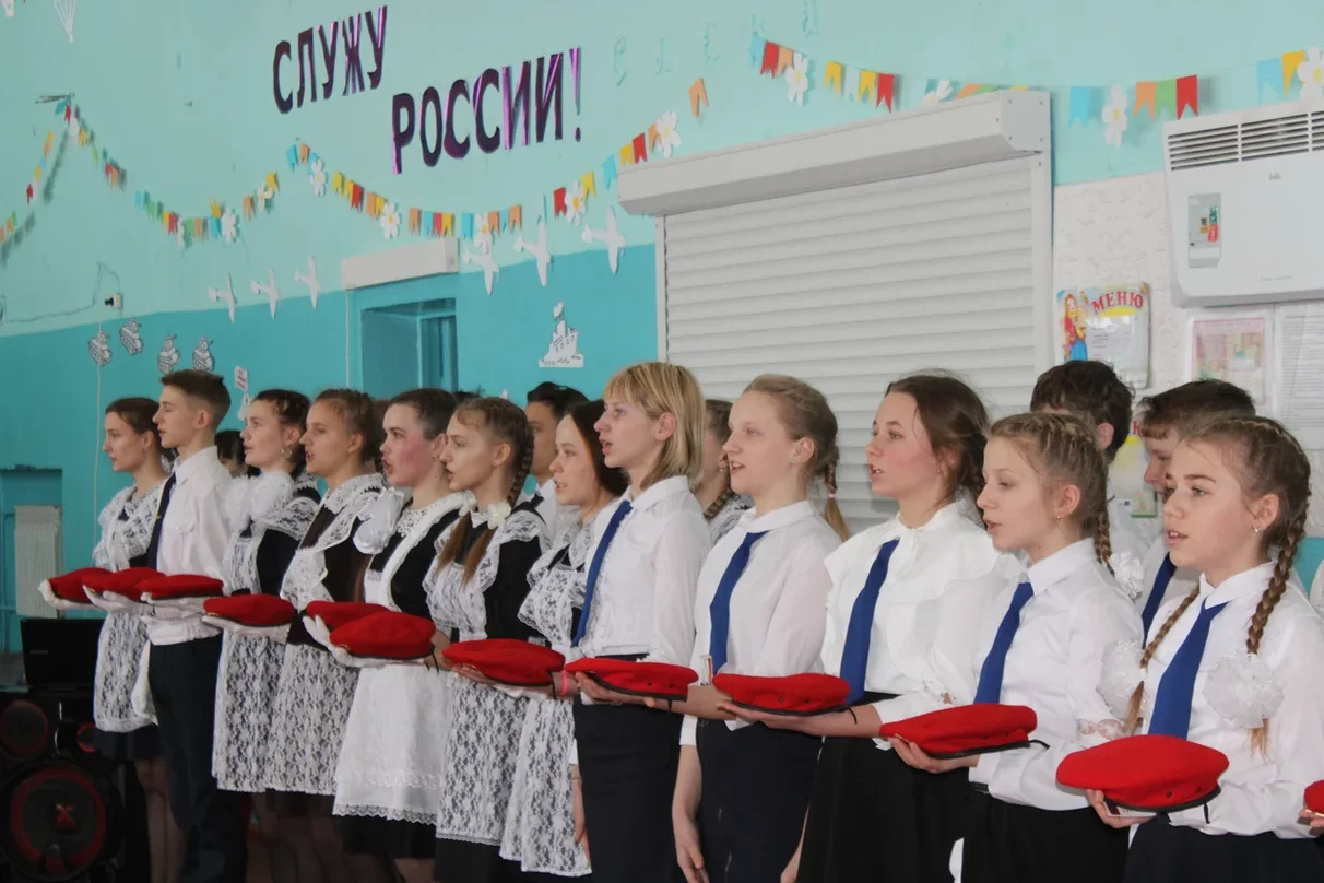 Тулунский район: состоялось посвящение юнармейцев