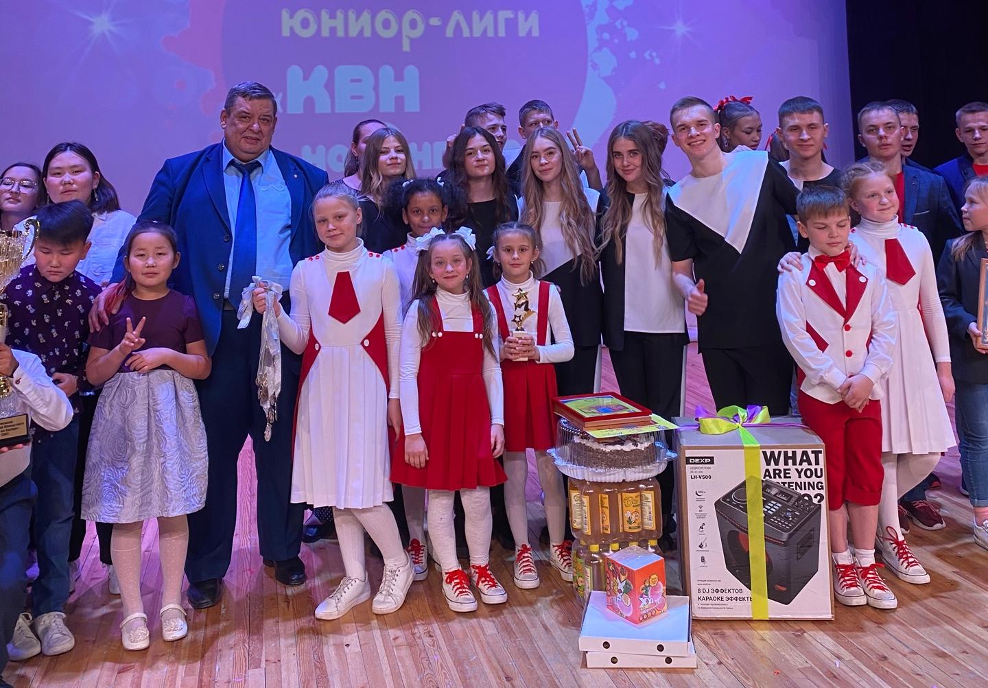 Финал Иркутской Юниор-Лиги «КВН на Ангаре» прошёл 22 октября в г. Саянск
